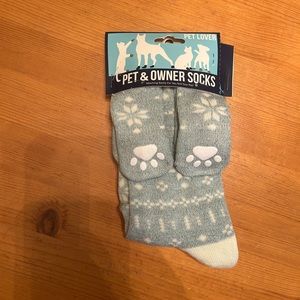 Matching Pet and Person Socks!